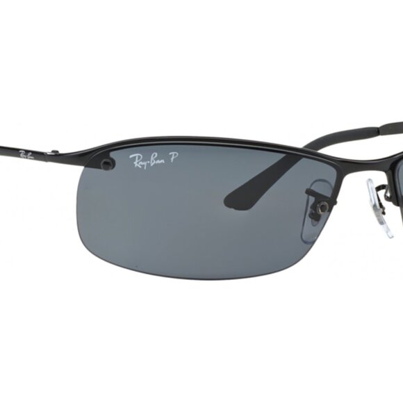 NEW AUTHENTIC RAY BAN RB 3183 002/81 POLARIZED SUNGLASSES SIZE: 63-15-125 - Picture 3 of 12